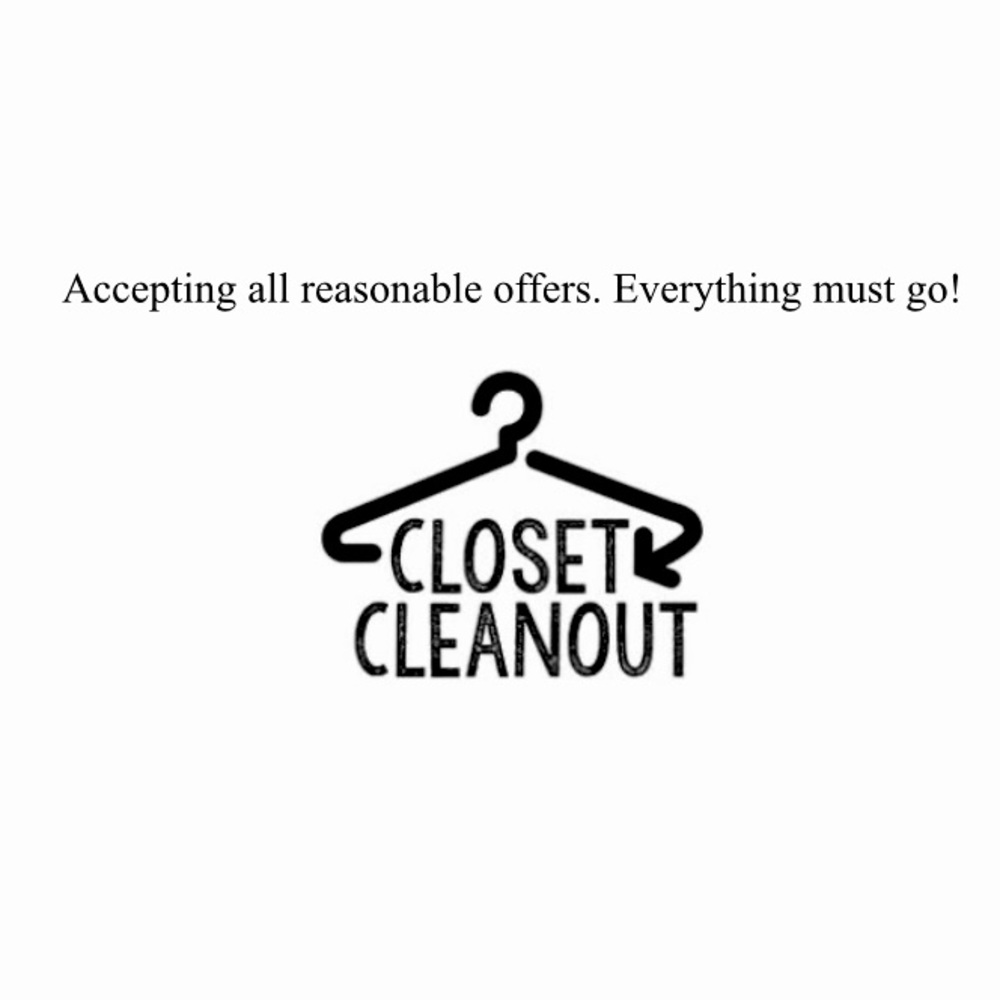 Closet clean out